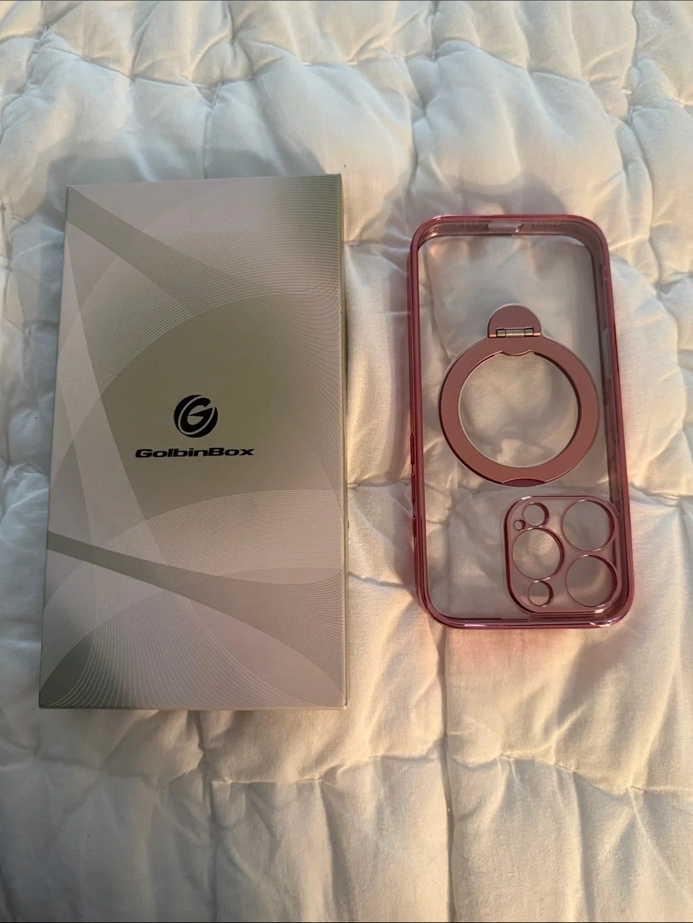 iPhone 16 Pro Case With 360° Spin Magnetic Stand